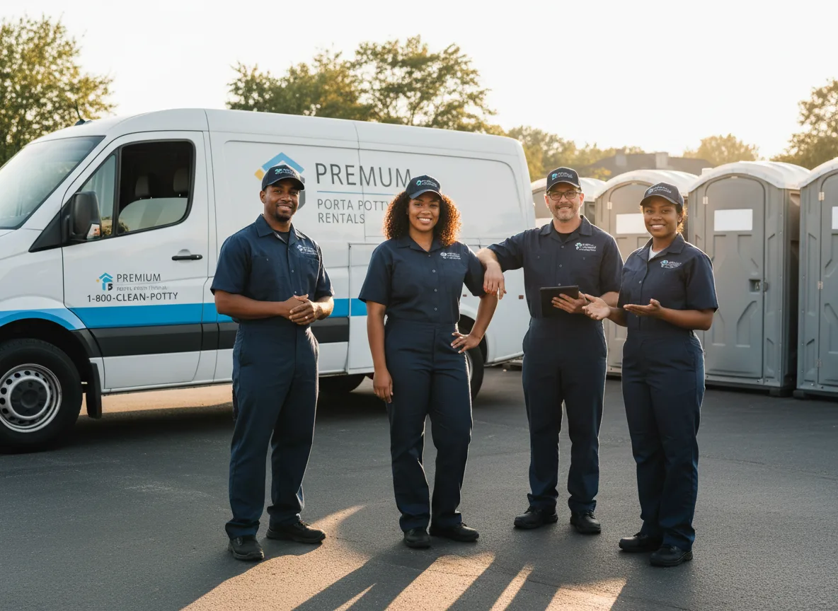 VIP Portable Toilets company in La Pointe, WI